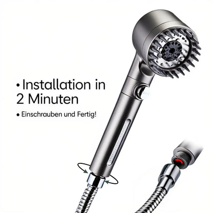 HYDROLUXE™ – Entfernt Chlor und Kalk aus deiner Dusche